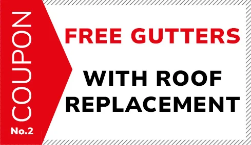 Free Gutters with Roof Replacement